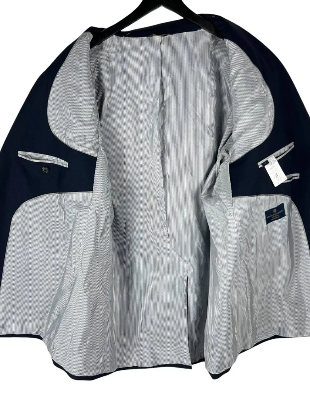 NWT Brooks Brothers Explorer Regency Fit Wool Blend Suit Jacket in Navy Size 48R